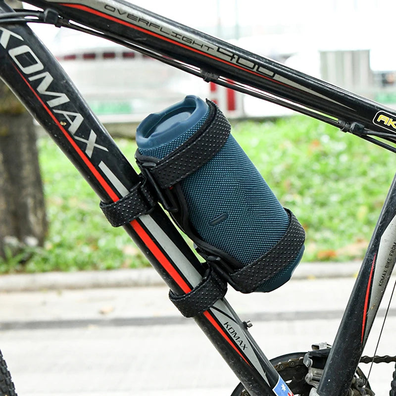 Adjustable Speaker Holder for Bike, Golf Cart & Boat Railing Speaker Mount Strap Babs