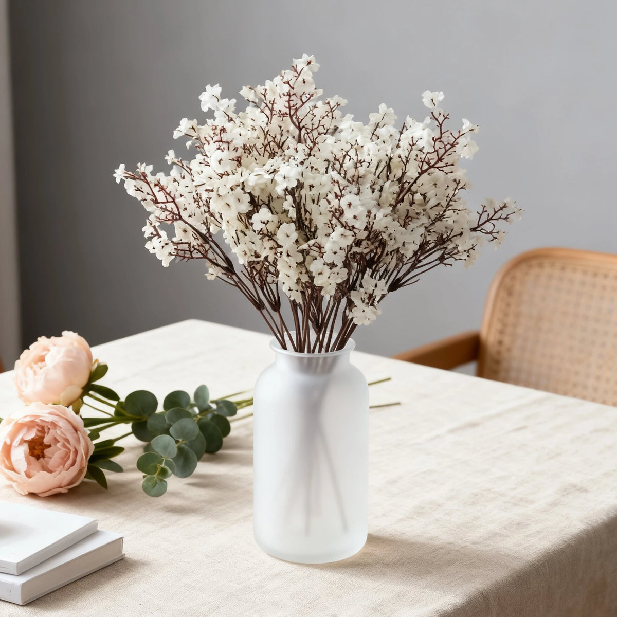 Silk Gypsophila Artificial Flowers – Wedding & Home Décor Artificial Flower Bouquet Babs