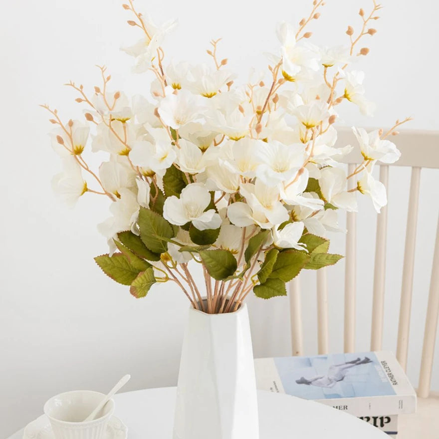 Silk Magnolia Artificial Flowers – Wedding Bouquet & Home Décor Artificial Flowers Babs