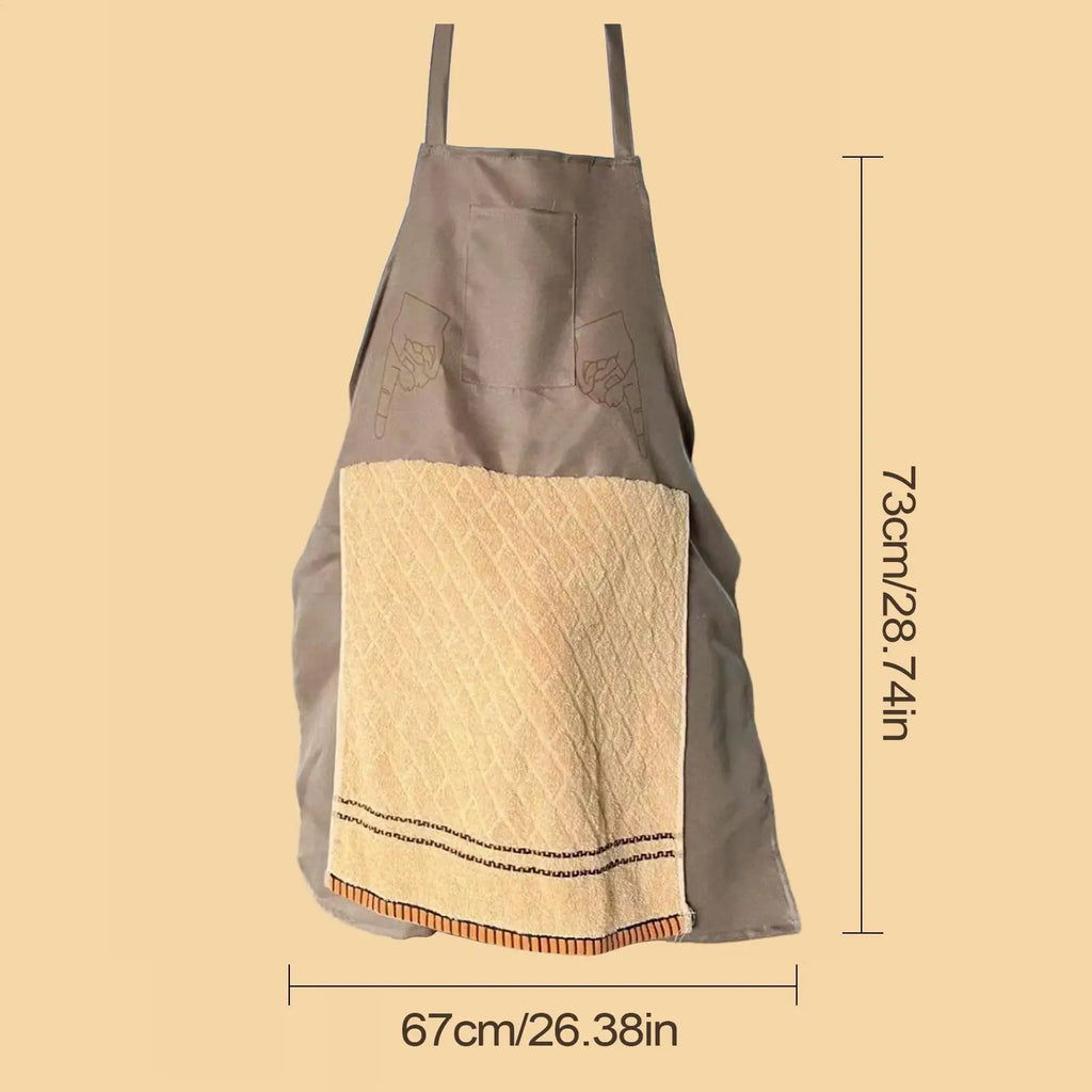 Funny Prank Apron with Surprise Pocket – Unisex Chef Gift Novelty Chef Apron Babs