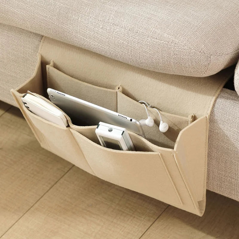 Felt Bedside Storage Organizer – Hanging Bed & Sofa Pouch Bedside Storage Organizer Babs