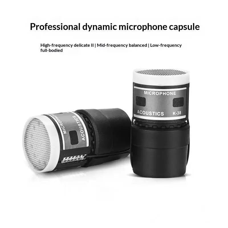 K38 Dynamic Mic Core Capsule – Wired & Wireless Replacement Microphone Capsule Babs