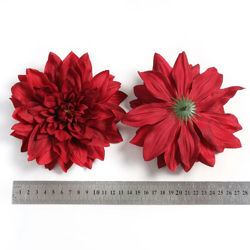 Artificial Silk Dahlia Flowers 15cm – Wedding & Home Décor Artificial Silk Flowers Babs