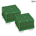 Square Flower Foam Blocks with Suction Cup – 1-4 Pcs Floral Foam Holder Babs 2pcs