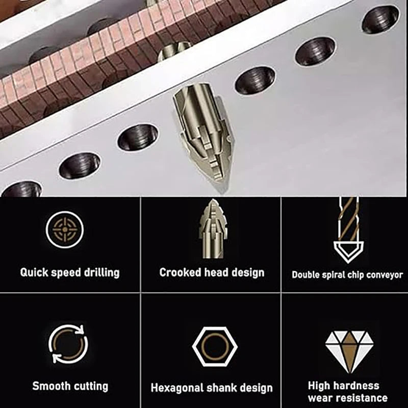 Carbide Four-Flute Eccentric Drill Bit – Glass Tile & Concrete Carbide Drill Bit Babs