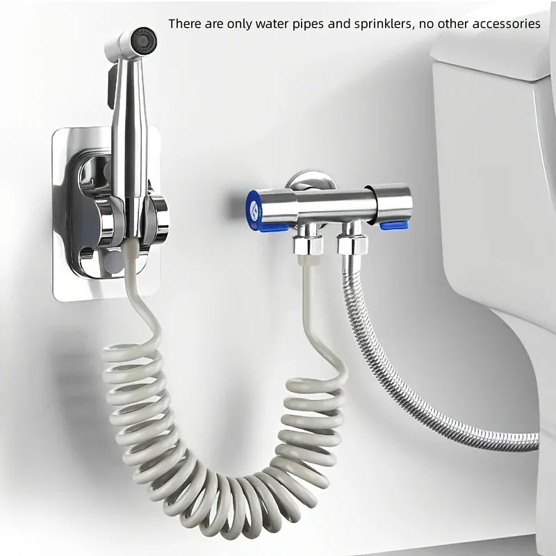 Handheld Bidet Sprayer Set – 304 Stainless Steel Nozzle Bidet Sprayer Set Babs