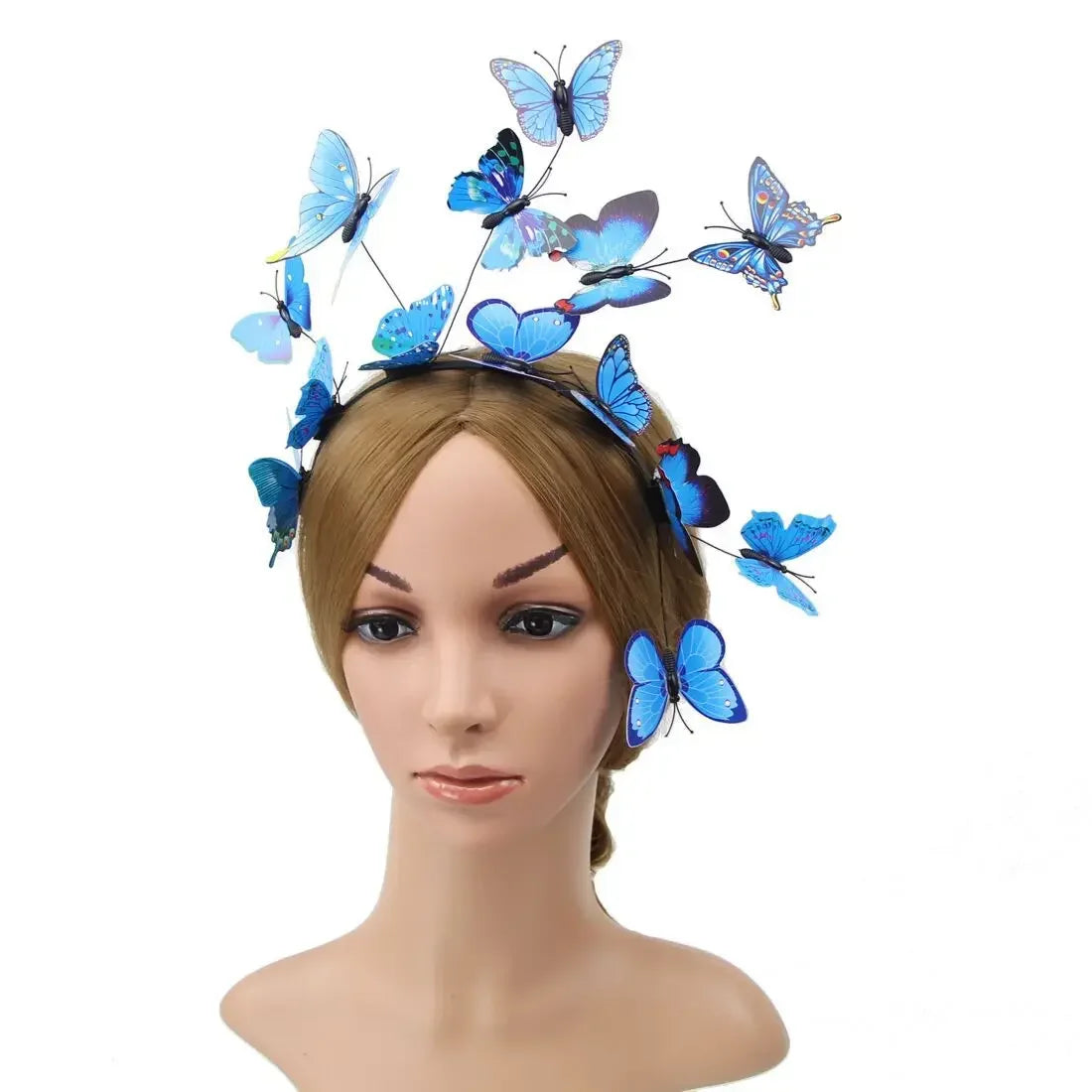 LED Glow Butterfly Flower Headband for Parties & Festivals LED Party Headband Babs