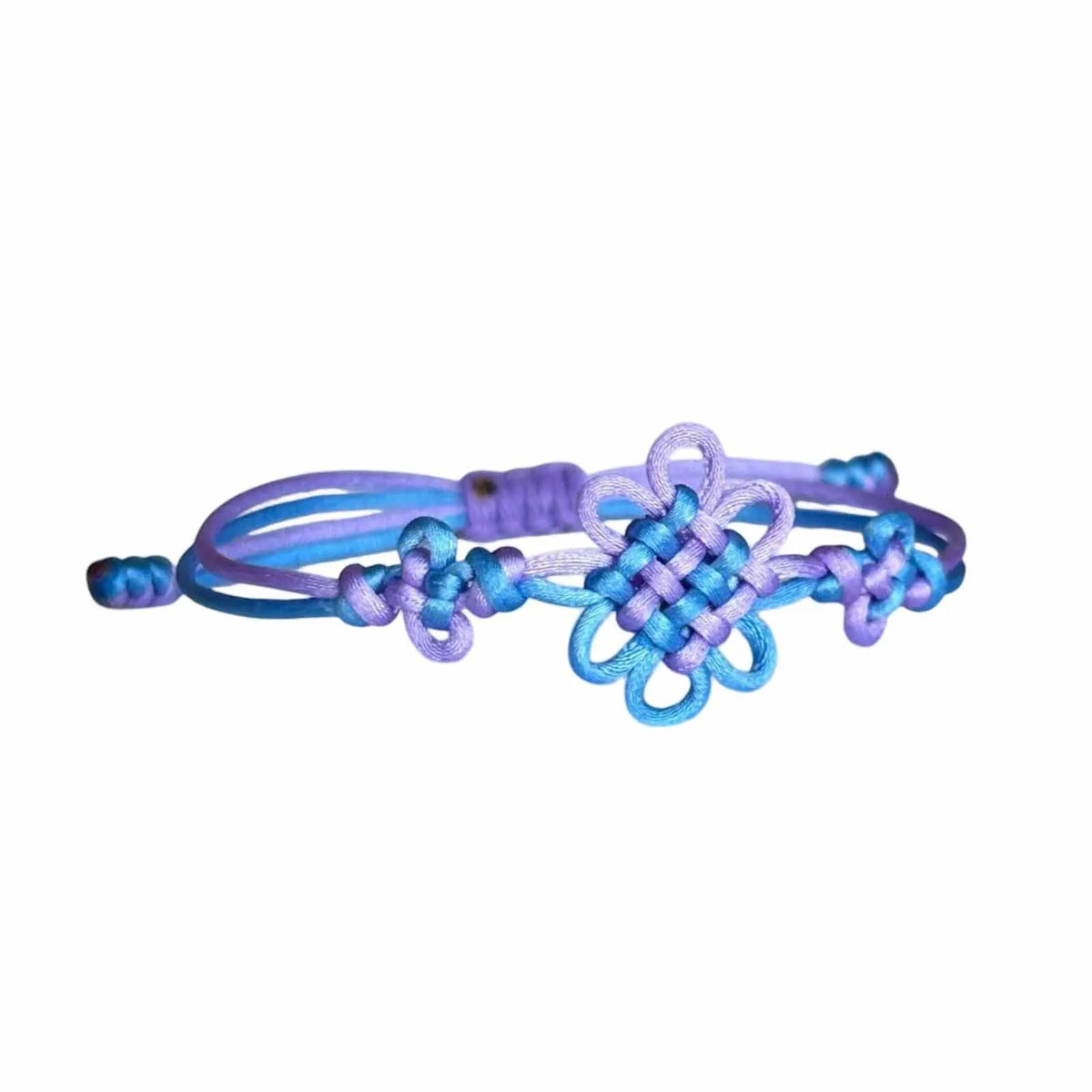 Handmade Braided Cosplay Bracelet | Chinese Knot Anime Wristband Braided Cosplay Bracelet Babs Light Purple