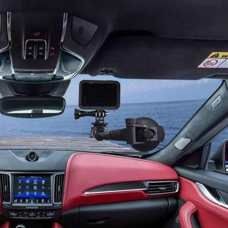 Suction Cup Car Mount for GoPro Hero Action Camera | 180° Action Camera Mount Babs