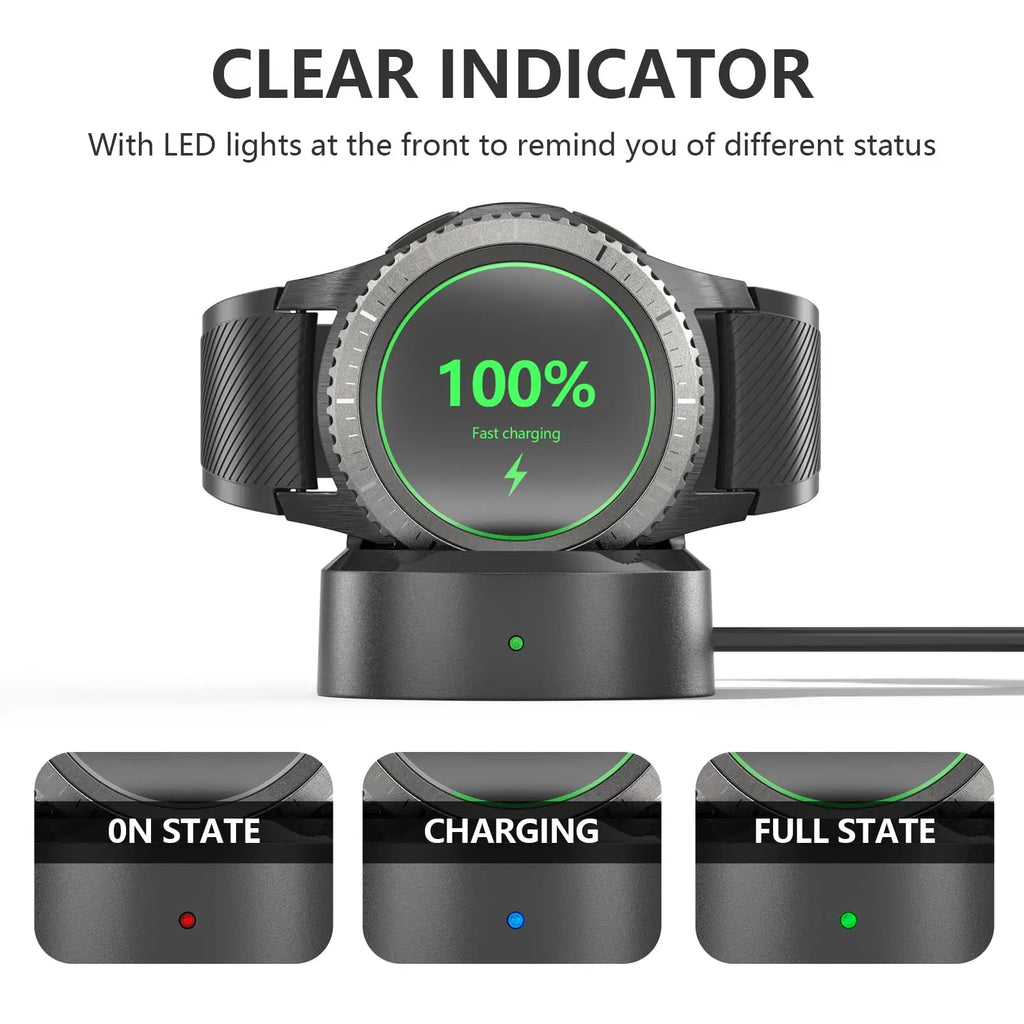 Wireless Charging Dock for Samsung Gear S3/S2 & Galaxy Watch Smartwatch Charging Dock Babs