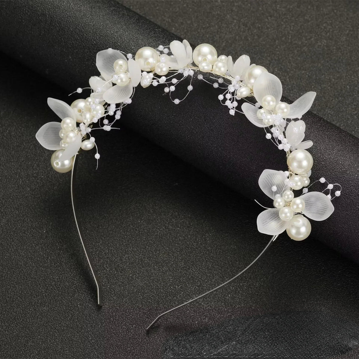 LED Crown Princess Headband – Flashing Glow Crystal Party Headwear LED Party Headband Babs
