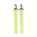 2PCS Reflective Keychain – High Visibility Night Safety Strip Reflective Safety Keychain Babs GREEN