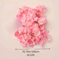 Artificial Silk Sakura Flower Vine – Wedding & Home Decor Artificial Flower Vine Babs Pink