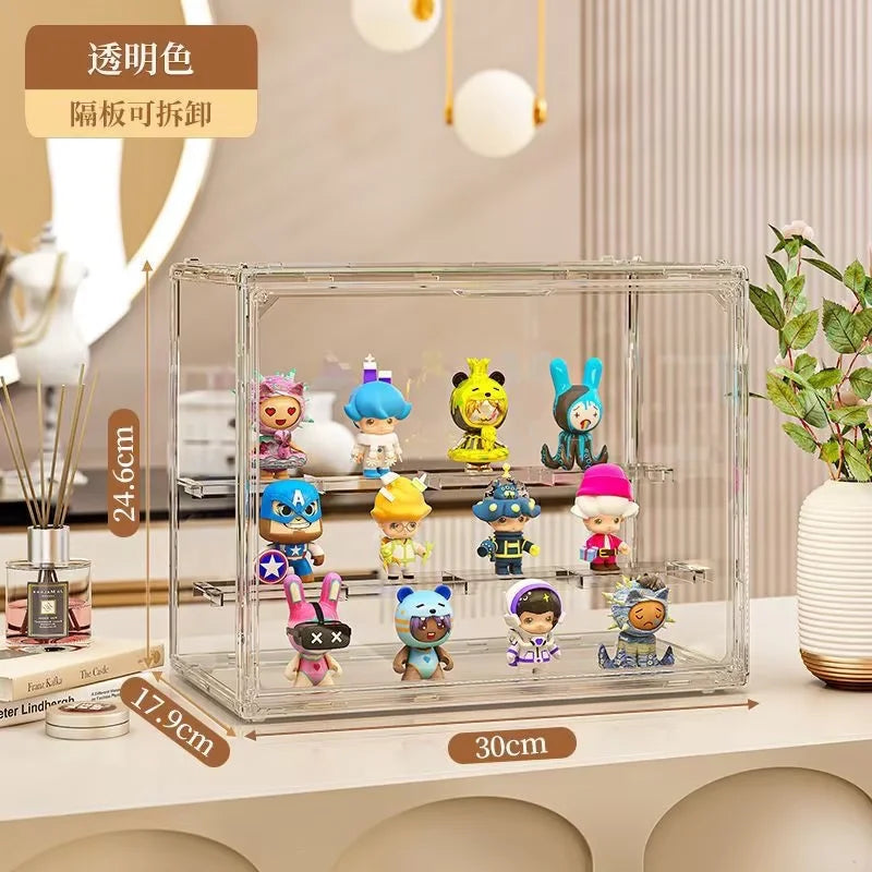 Acrylic Display Shelf for Collectible Figures & Blind Box Toys Acrylic Display Shelf Babs A