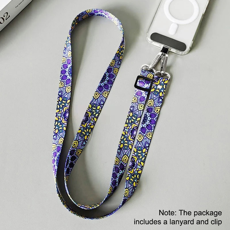 Adjustable Phone Lanyard Crossbody Neck Strap – Universal Fit Phone Lanyard Strap Babs A5