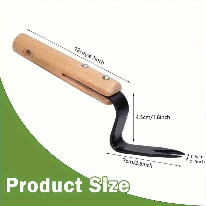 Metal Handheld Weed Remover Tool – Dandelion Puller Garden Fork Weed Remover Tool Babs