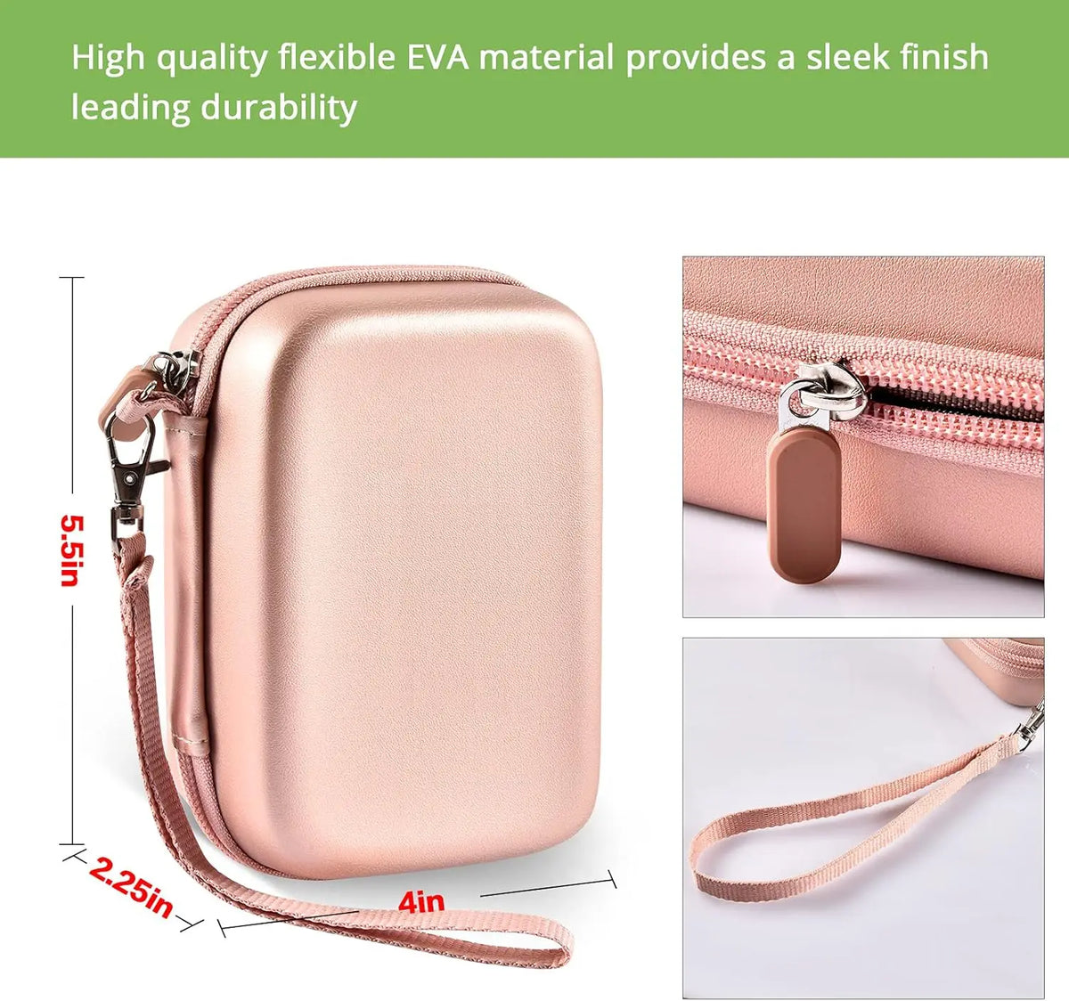 Carry Case for Canon IVY / IVY 2 Mini Photo Printer – Hard Shell Printer Carry Case Babs