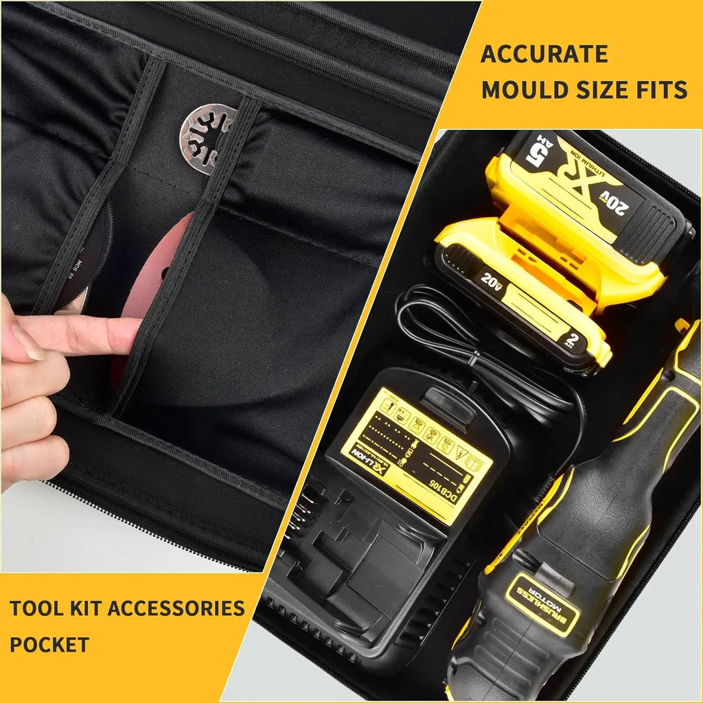 Storage Case for DEWALT 20V Oscillating Multi-Tool DCS354B DCS356B Tool Carrying Case Babs