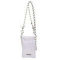 Hollow Mesh Crossbody Bag – Lightweight Women's Shoulder Purse Mesh Crossbody Bag Babs White