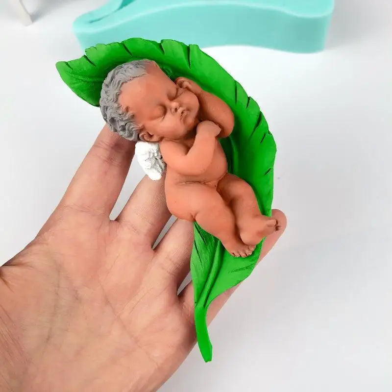 3D Angel Wings Silicone Mold for Fondant, Chocolate & Clay Silicone Baking Mold Babs