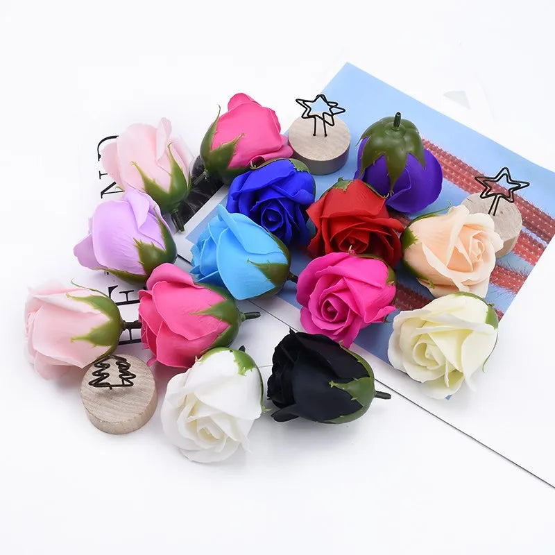 20/40pcs Soap Rose Artificial Flowers for Wedding & Home Decor Artificial Soap Roses Babs