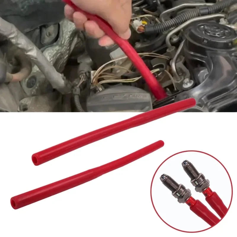 2-Pack Universal Spark Plug Socket Rubber Tube Tool for Cars Spark Plug Socket Tool Babs