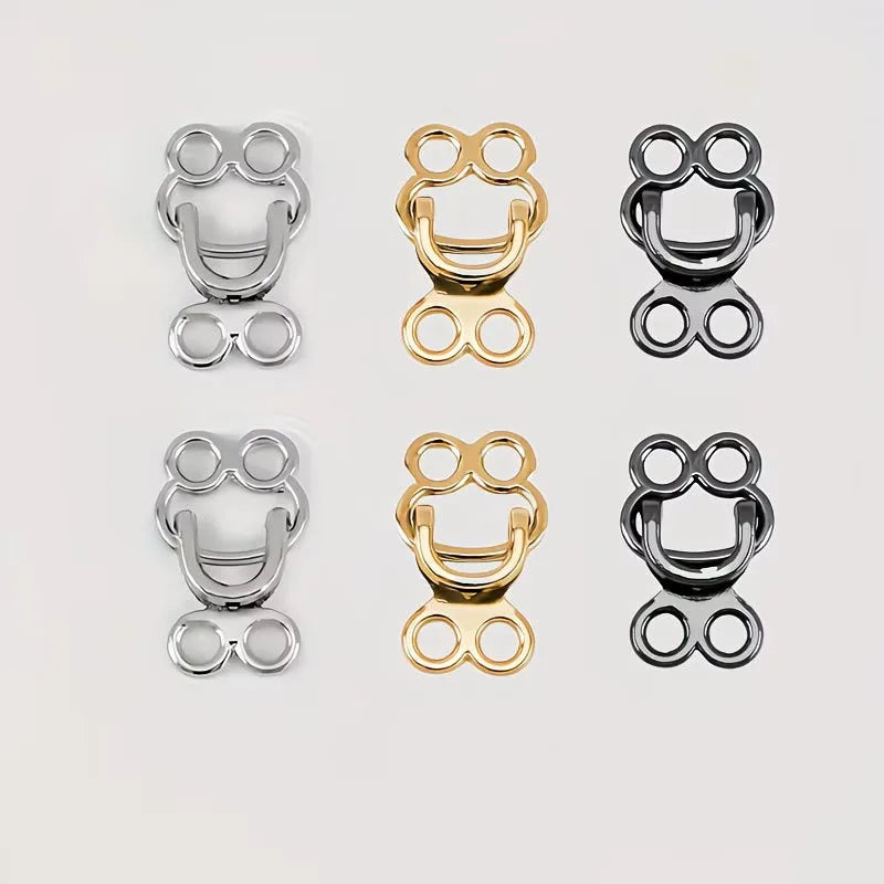 10 Sets Zinc Alloy Invisible Buttons – Jackets, Coats & Jeans Sewing Buttons Babs
