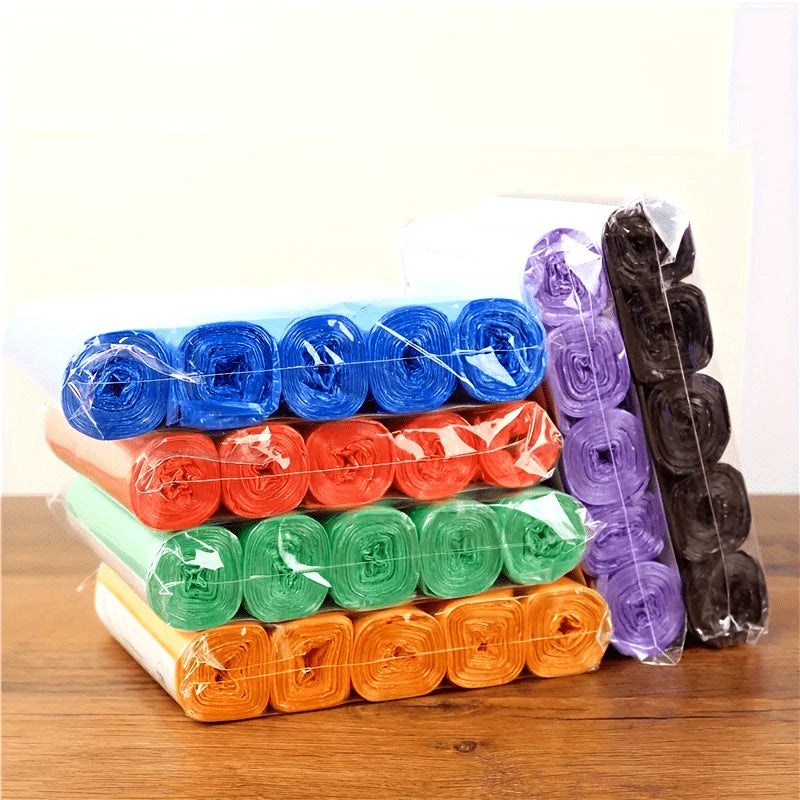 300 Disposable Trash Bags 5 Rolls 8L – Home, Kitchen & Office Disposable Trash Bags Babs