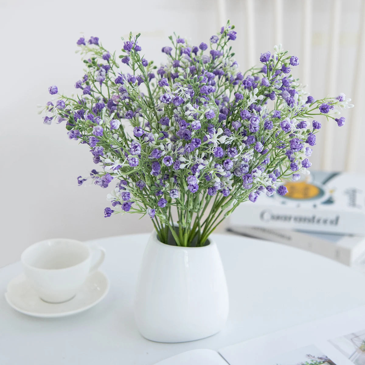 Artificial Gypsophila Bouquet – Wedding & Home Floral Decor Artificial Flower Bouquet Babs