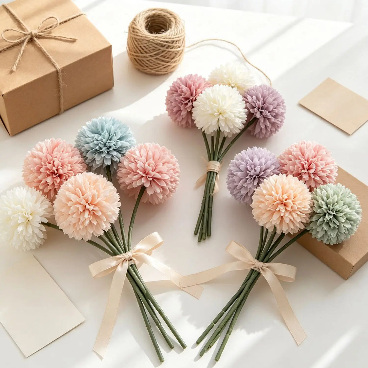 Silk Hydrangea Artificial Flowers for Wedding & Home Décor Artificial Silk Flowers Babs
