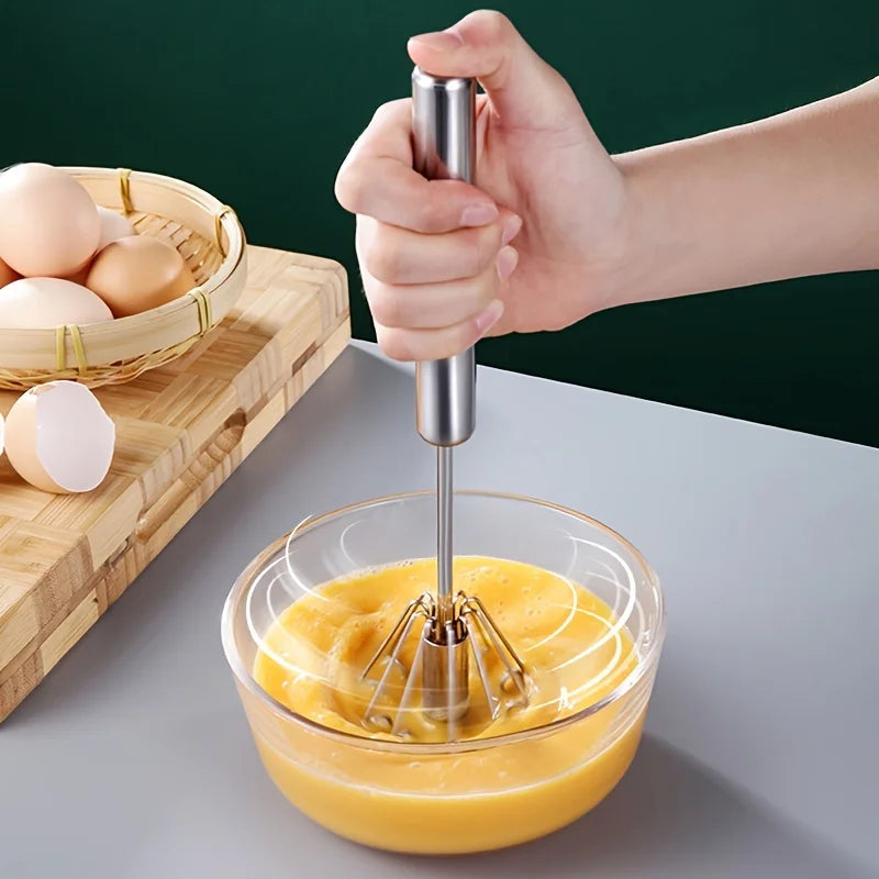 Stainless Steel Dough Whisk & Hand Blending Stick | Baking Kitchen Whisk Babs