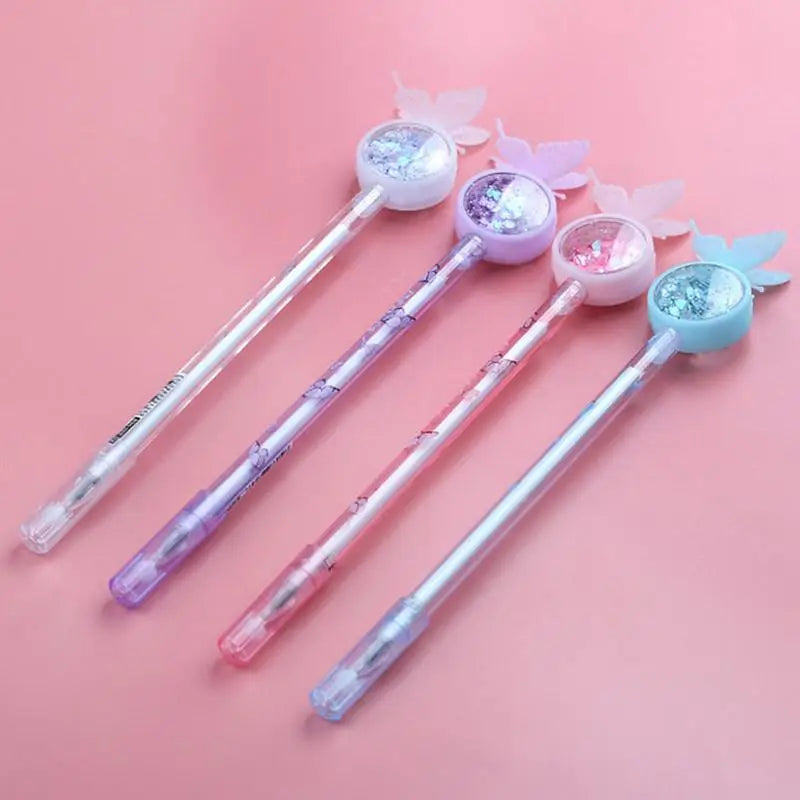 Cute Butterfly Gel Pen – Water-Based Ink, School & Office Gel Pen Babs