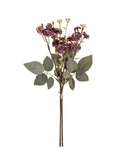 Artificial Silk Rose Bouquet – Wedding, Home & Party Décor Artificial Flower Bouquet Babs PURPLE 1 pc