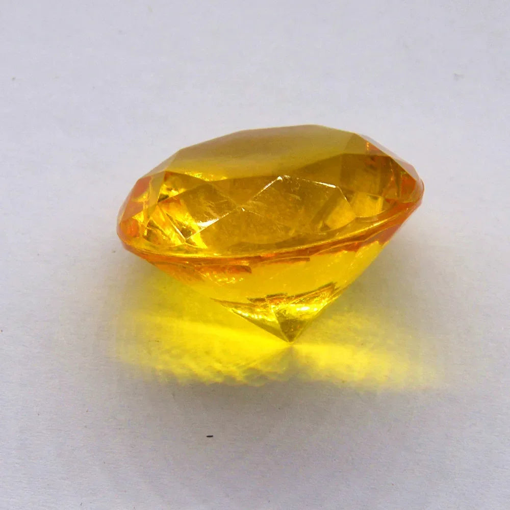 20pcs Clear Plastic Diamond Gems – Party & Wedding Decor Party Decor Gems Babs