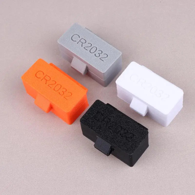 10-Slot CR2032 CR2025 Coin Cell Battery Storage Case Battery Storage Case Babs