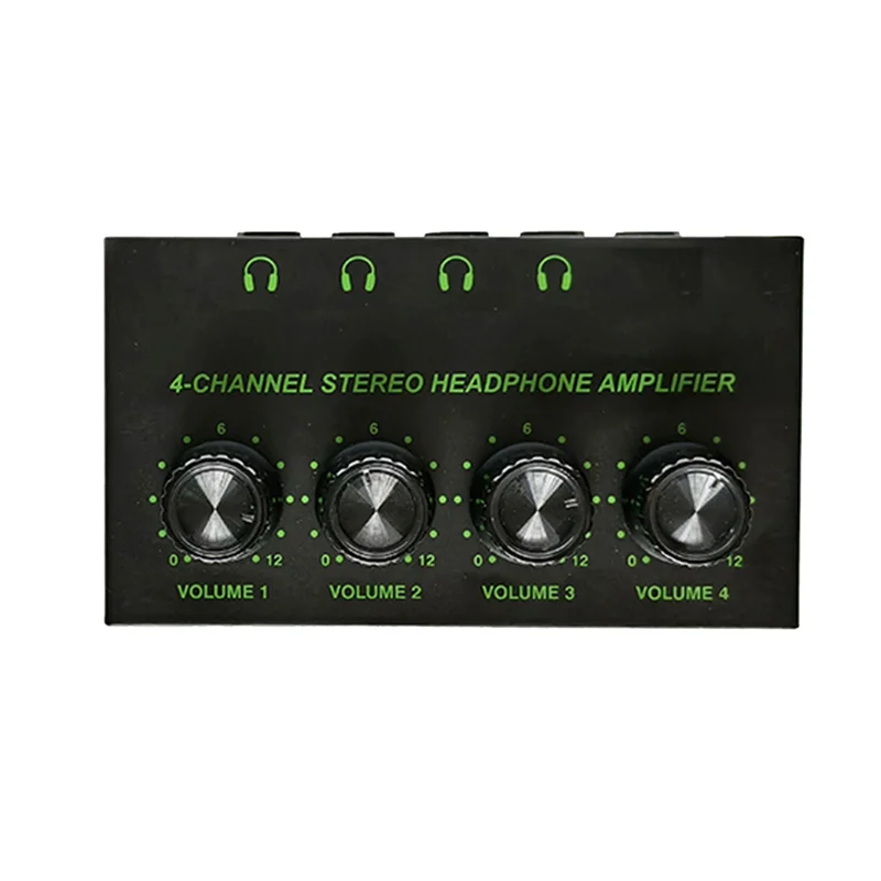 HZ400 4-Channel Stereo Headphone Amplifier | Low Noise Headphone Amplifier Babs