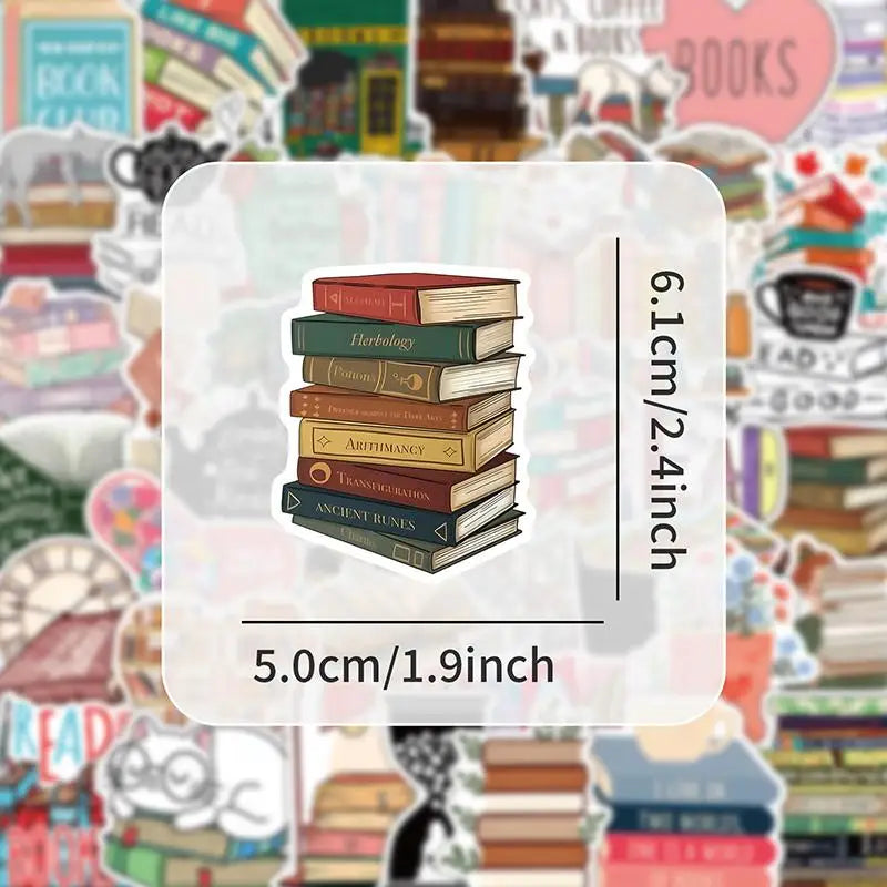 50PCS Aesthetic DIY Stickers for Scrapbook, Laptop & Diary Decorative Sticker Pack Babs