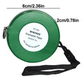 Tree Diameter Tape Measure 2M PVC Retractable Gardening Ruler Diameter Tape Measure Babs 1pcs