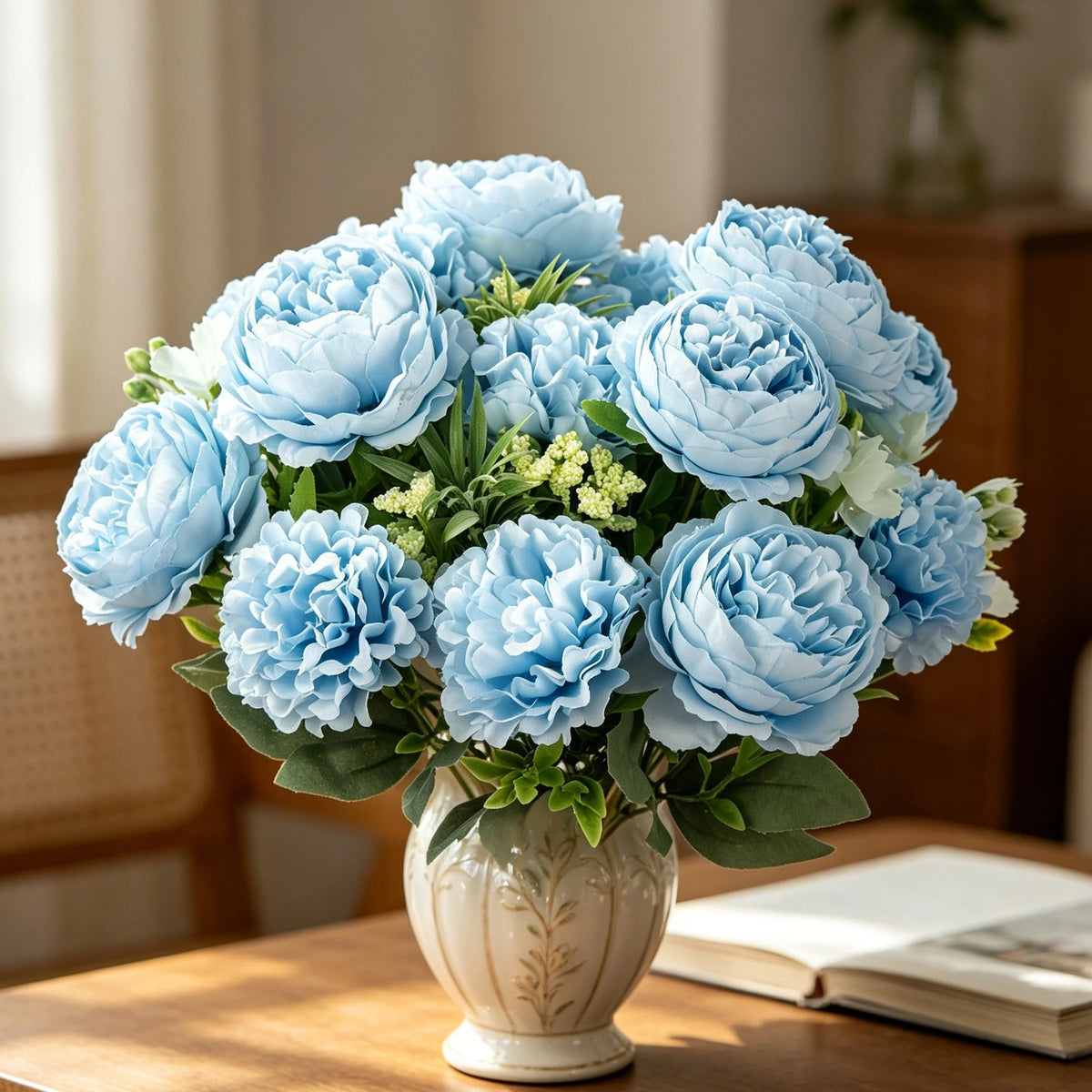 Artificial Chrysanthemum Bouquet – Wedding & Home Décor Artificial Flower Bouquet Babs