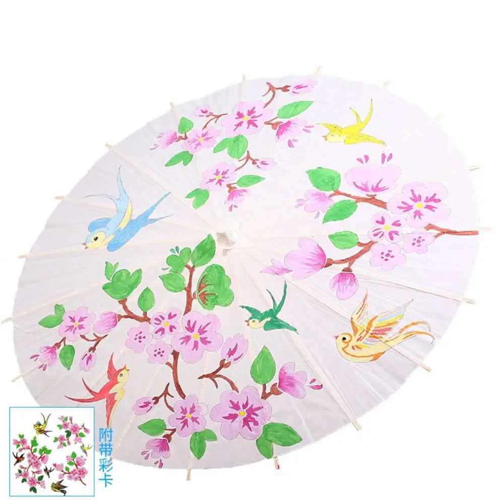 Handmade Paper Umbrella – Baby Shower & Photography Prop Paper Umbrella Prop Babs 60CM-peach blossom