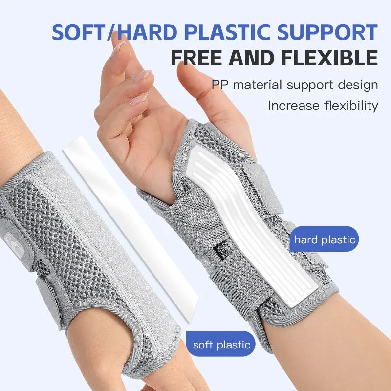 Wrist Brace with Splint – Adjustable Hand & Wrist Support Wrist Brace Babs
