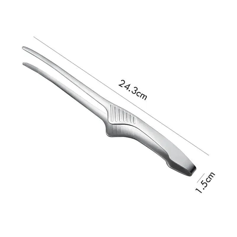 Stainless Steel BBQ Food Tongs – Multipurpose Kitchen Clips BBQ Food Tongs Babs