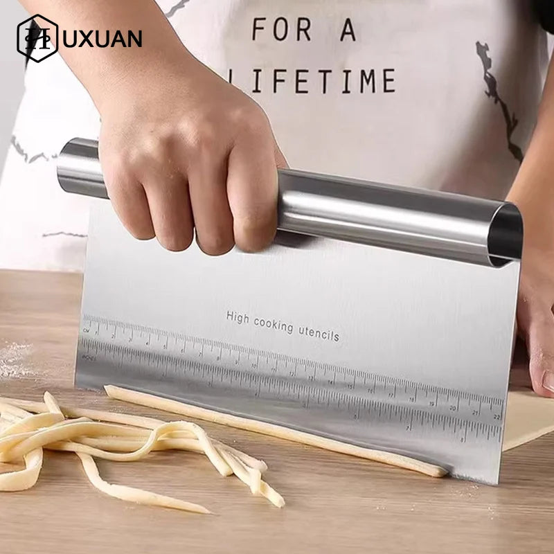 Stainless Steel Dough Scraper & Cake Pastry Cutter Tool Dough Scraper Babs