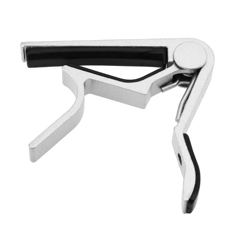 Aluminum Alloy Quick Release Guitar Capo – Acoustic & Electric Guitar Capo Babs Silver