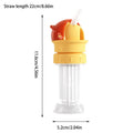 Kids Silicone Bottle Spout Straw Adapter – Leak-Proof & Universal Bottle Straw Adapter Babs Pink