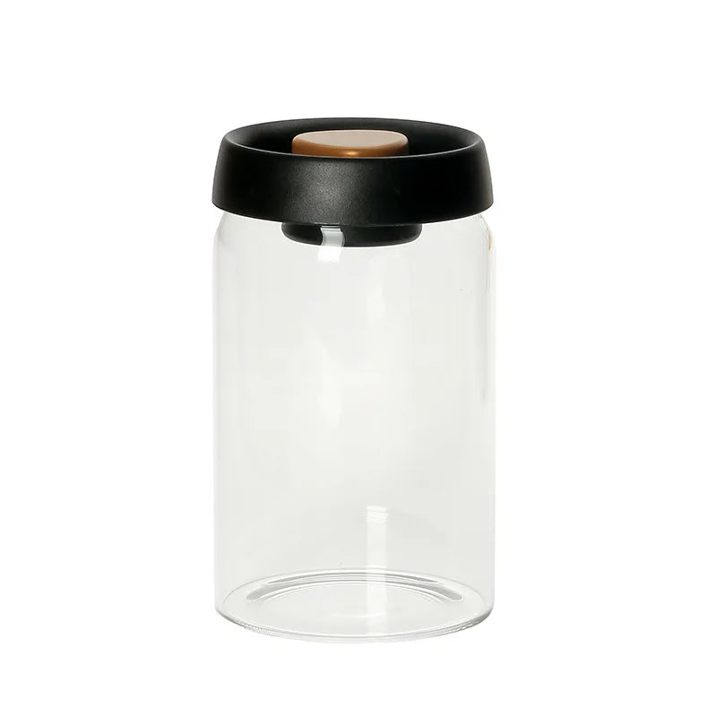 Vacuum Seal Glass Storage Jars – Coffee, Cereal & Pantry Glass Storage Jars Babs