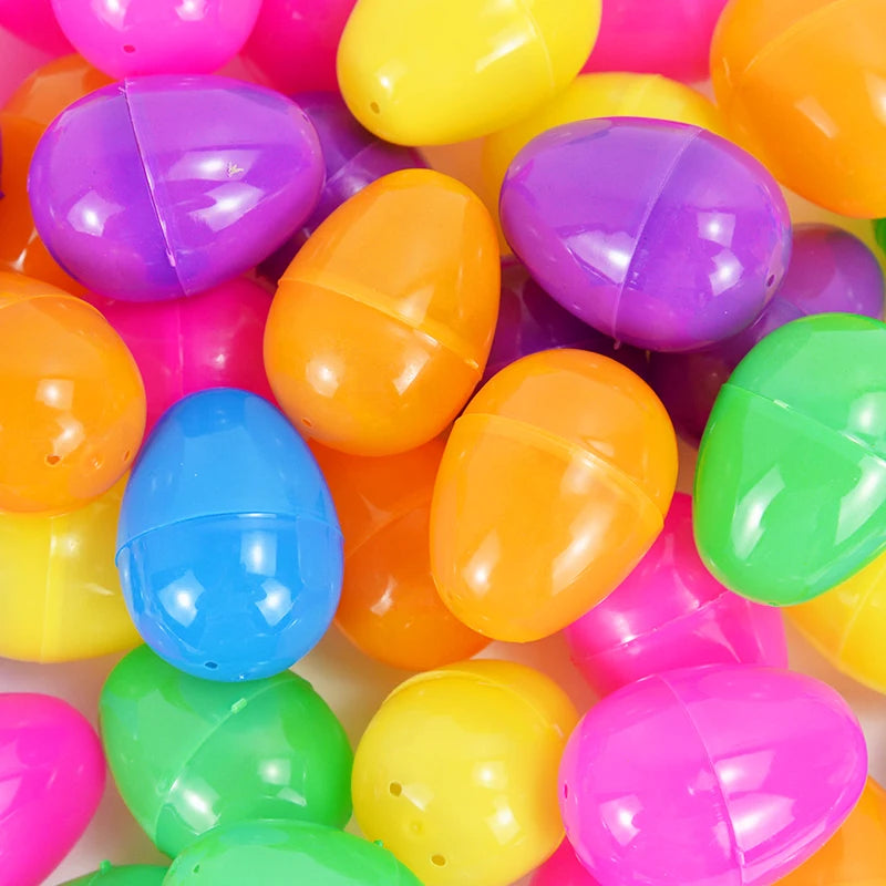 Fillable Easter Eggs 12/24 Pcs – Plastic Party Gift Boxes Fillable Easter Eggs Babs
