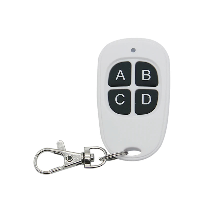 Universal 433MHz 4-Key Garage Door Remote Duplicator Remote Control Duplicator Babs White China Mainland
