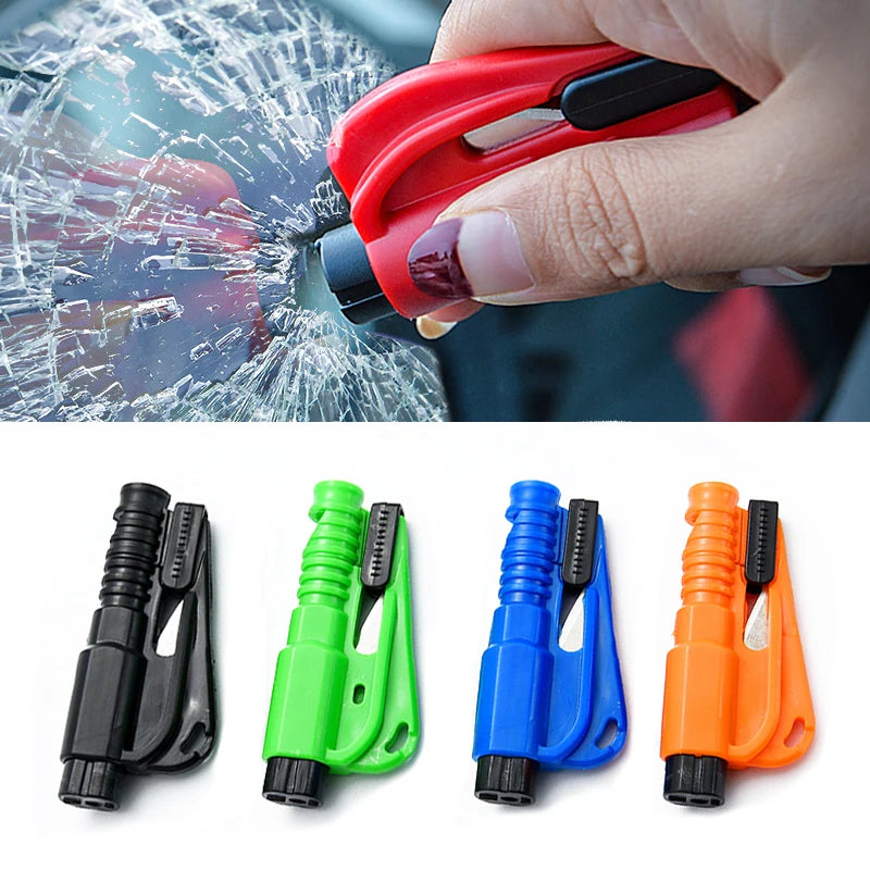 Mini Car Safety Hammer Keychain – Emergency Glass Breaker Emergency Safety Keychain Babs