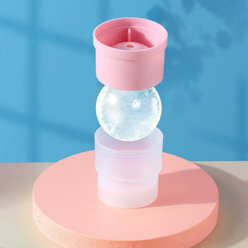 Silicone Round Ice Ball Mold – Easy Release, Food Grade Ice Ball Mold Babs
